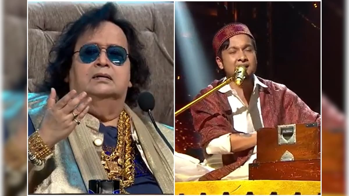 Indian Idol 12 Contestant Pawandeep Ranjan Gets Gold Chain from Bappi
