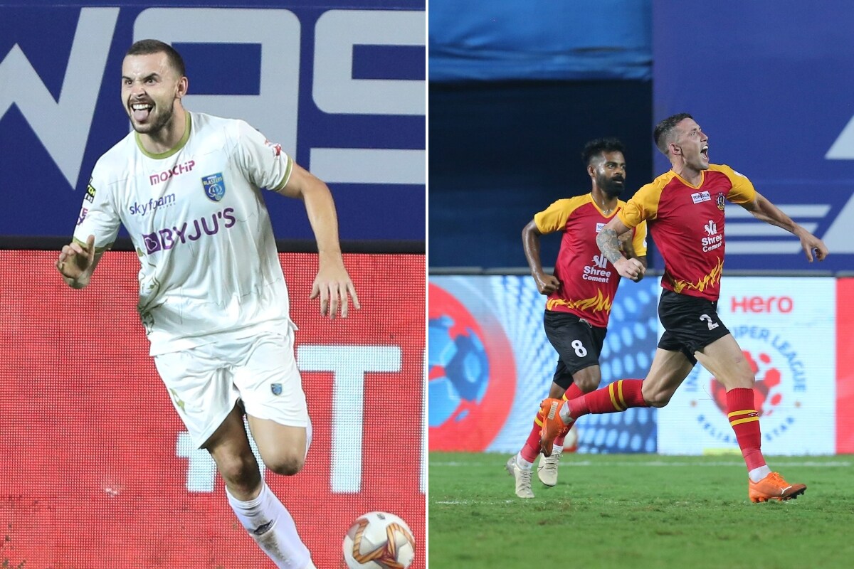 ISL 2020-21: Neville's Scores Last Minute to Cancel Out Murray's Goal as SC East Bengal, Kerala Blasters Play Out Draw, In Pics