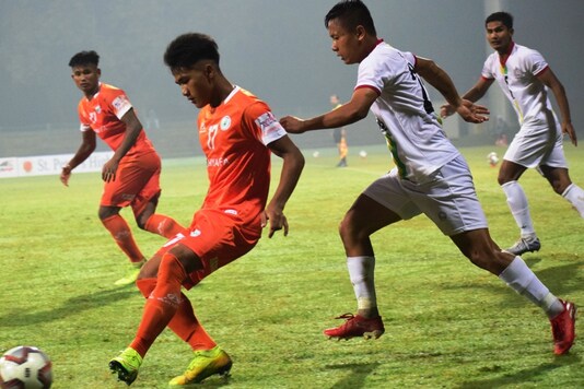 Neroca and TRAU played out a draw (Photo Credit: I-League)