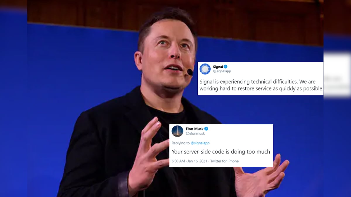 Signal Faced Outage Due to Millions of New Users and Elon Musk Was Around to Troubleshoot