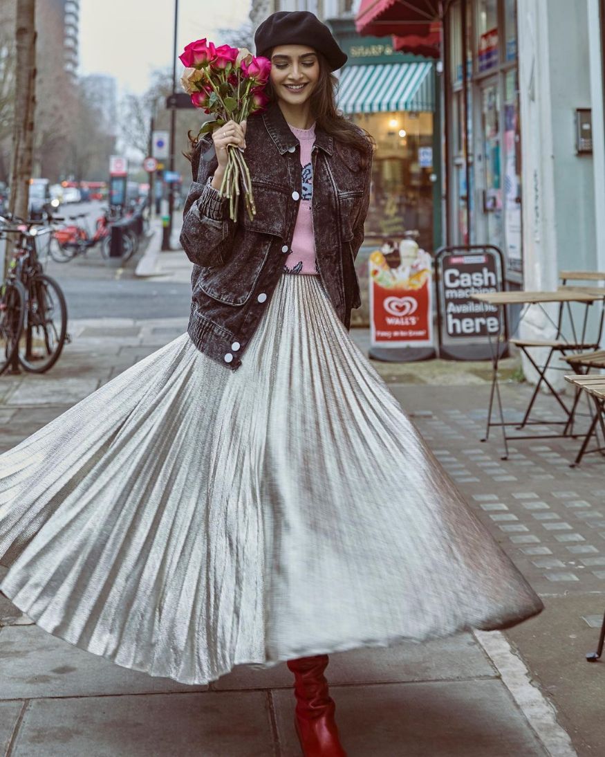 Backed by her sister Rhea, Aisha, a comedy-drama featured top-notch international brands like Chanel, Ferragamo, Dior Homme and others. (Image: Instagram) Backed by her sister Rhea, Aisha, a comedy-drama featured top-notch international brands like Chanel, Ferragamo, Dior Homme and others. (Image: Instagram)