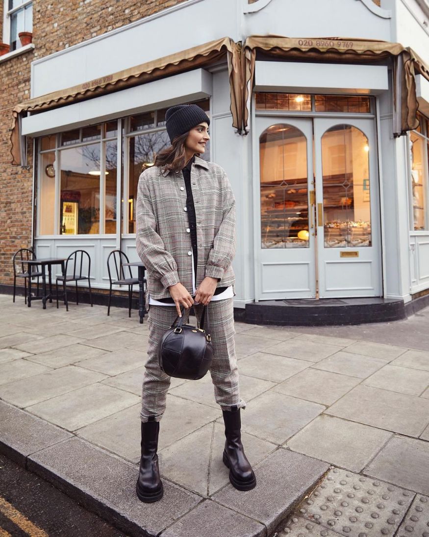 Sonam's leaves her mark with her bold and unconventional choices wherever she goes. (Image: Instagram) Sonam's leaves her mark with her bold and unconventional choices wherever she goes. (Image: Instagram)