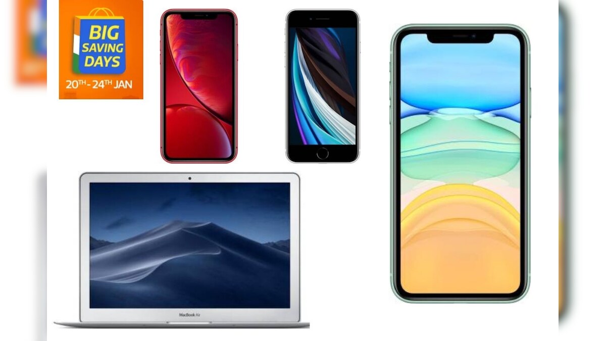 Flipkart Big Saving Days Sale: Deals on Apple iPhone 11, iPhone XR, iPhone SE & MacBook Air