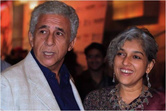 Naseeruddin and Ratna Pathak Shah