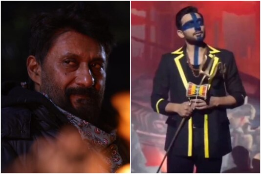 Vivek Agnihotri (L), and a still from Tandav.