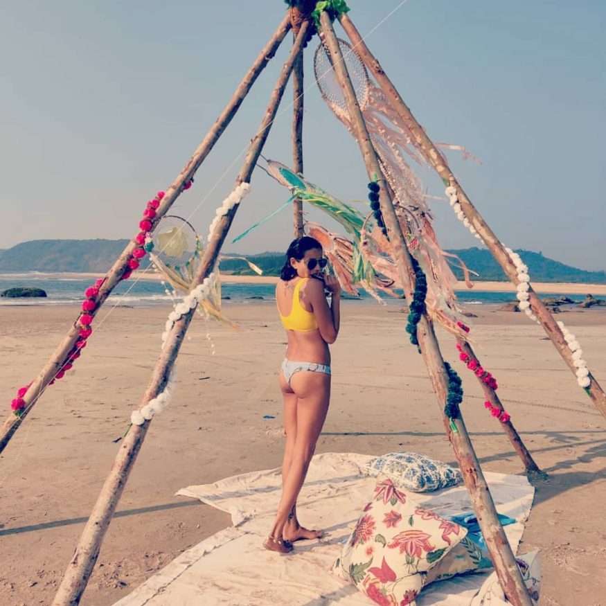 Festive vibes at the beach. (Image: Instagram) Festive vibes at the beach. (Image: Instagram)