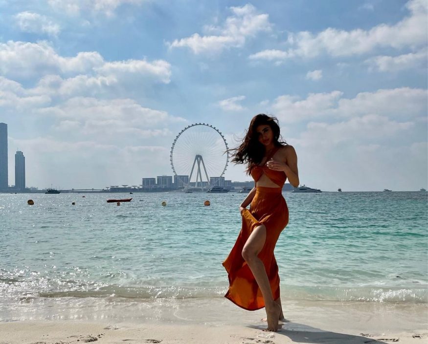 Until there are confirmed reports of the wedding, here's presenting snippets of her vacation in Dubai. (Image: Instagram)