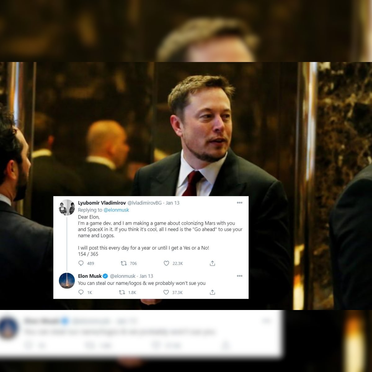 Elon Musk Finally Responded to a Game Developer Who Tweeted to Him For Over  154 Days
