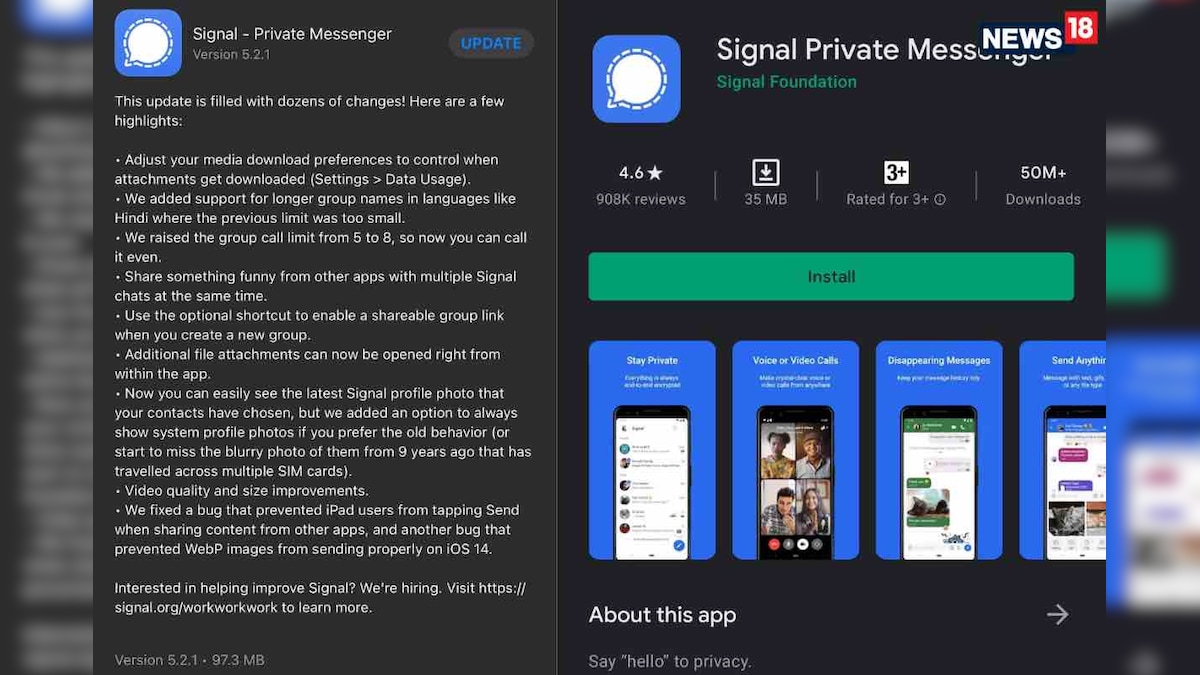 Signal Gets A Big Update For The Apple iPhone: Everything iPhone And Android Users Need To Know