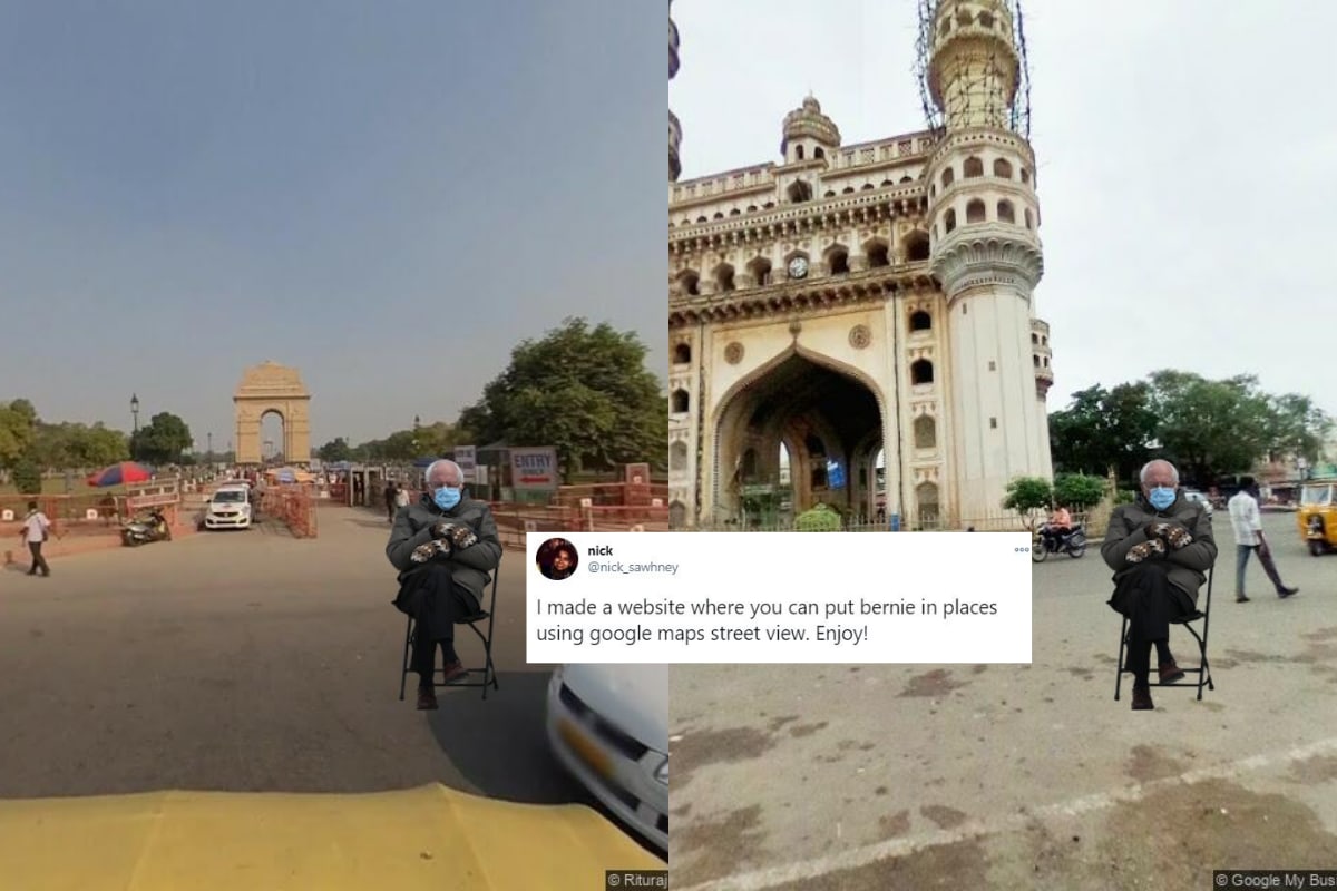 Bernie Sanders at India Gate? US Senator is Appearing Anywhere and Everywhere after US Inauguration Day