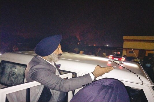 Image shared by SAD leader Manjinder Singh Sirsa on his Twitter handle.