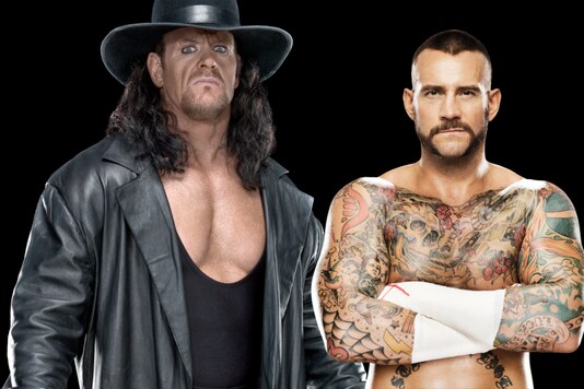 The Undertaker and CM Punk (Photo Credit: WWE)