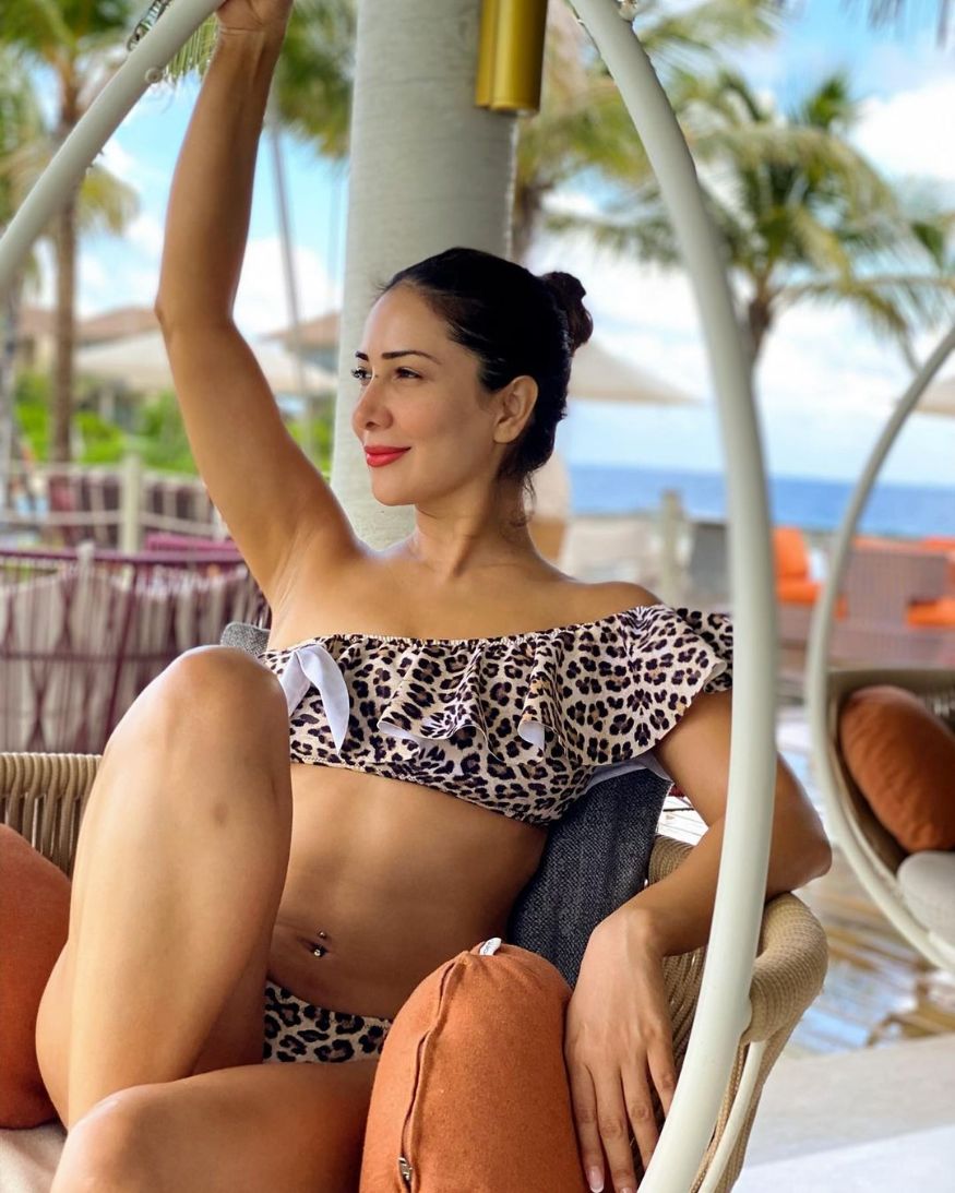 She could give other actresses a run for their money as she still aces the bikini look. (Image: Instagram) She could give other actresses a run for their money as she still aces the bikini look. (Image: Instagram)