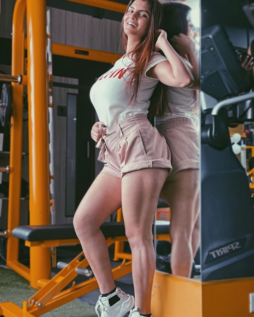 Acing the gym look.<em> </em>(Image: Instagram) Acing the gym look.<em> </em>(Image: Instagram)