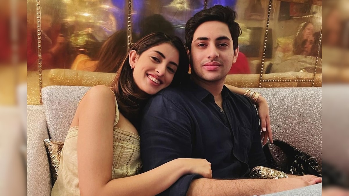 Brother Agastya is Navya Naveli Nanda's 'Partner' for This Adorable Click