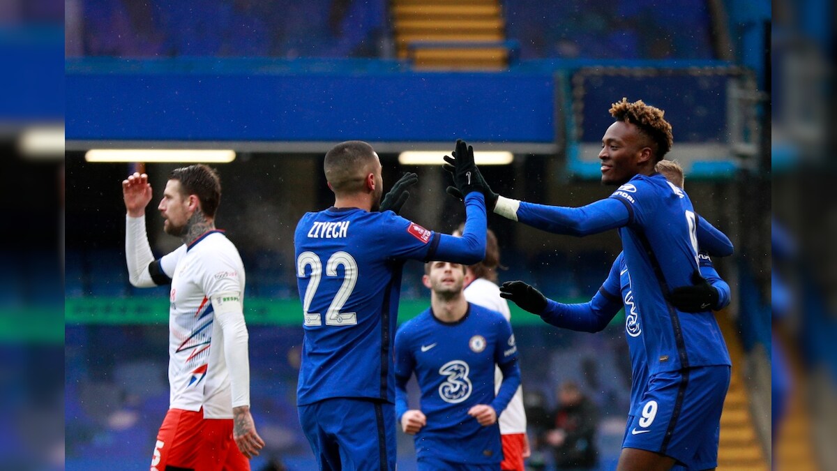 FA Cup: Tammy Abraham's Hattrick Sends Chelsea Through, Leicester Too Make 5th Round