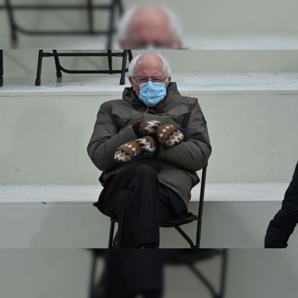 Scowling Bernie Sanders Happy His Mittened Meme May Raise Millions For Charity