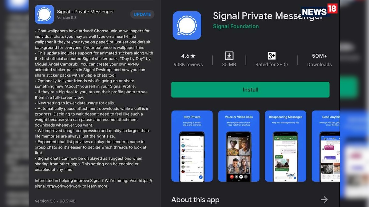 Signal Gets Another Big Update For Apple iPhone: Everything iPhone And Android Users Need To Know