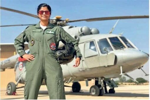 Indian Air Force Flight Lieutenant Swati Rathore