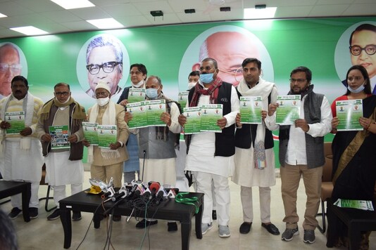 JD(U) launched its monthly mouthpiece JDU Sandhaan(Image credit: Twitter@Jduonline)