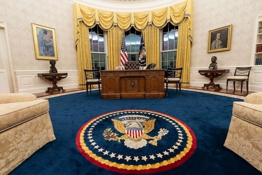 Joe Biden moved into the White House after being sworn in as the President of the United States on January 20. Photo: AP Joe Biden moved into the White House after being sworn in as the President of the United States on January 20. Photo: AP