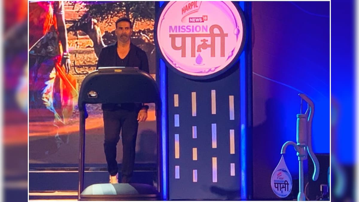 Mission Paani Waterthon: Akshay Kumar Walks on Treadmill for 21km to Shift Focus to Water Scarcity Problem