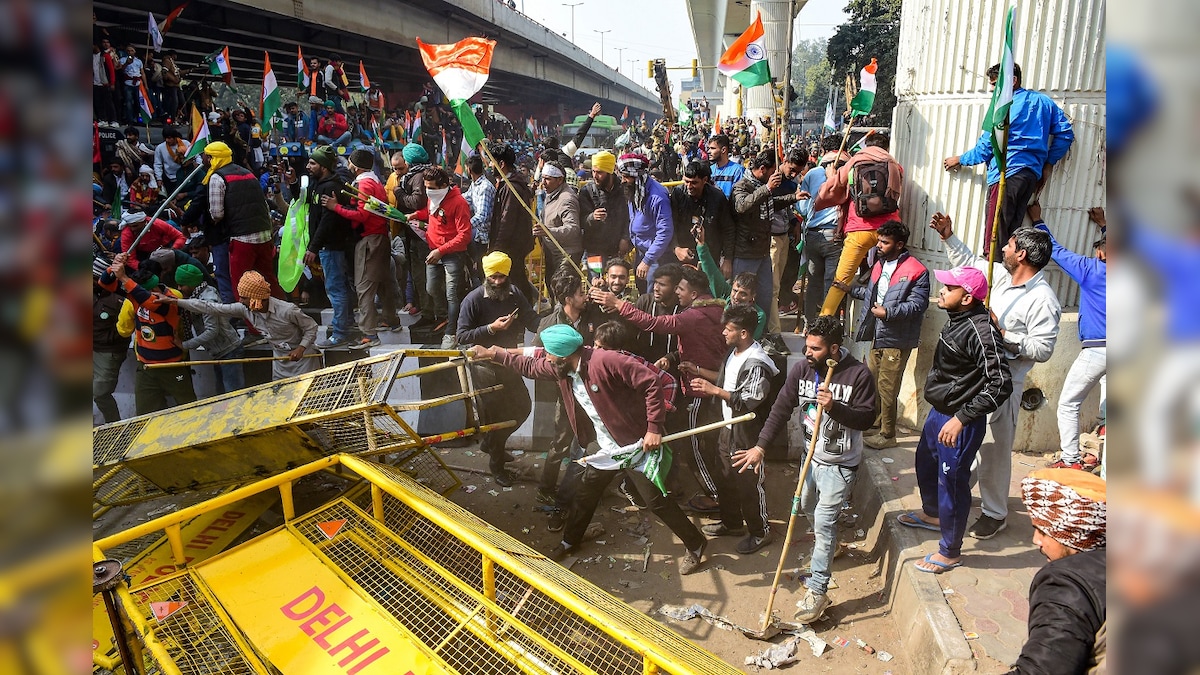 Farmers Tractor Rally: Over 35 Delhi Metro Stations Shut as Farmers Clash with Police