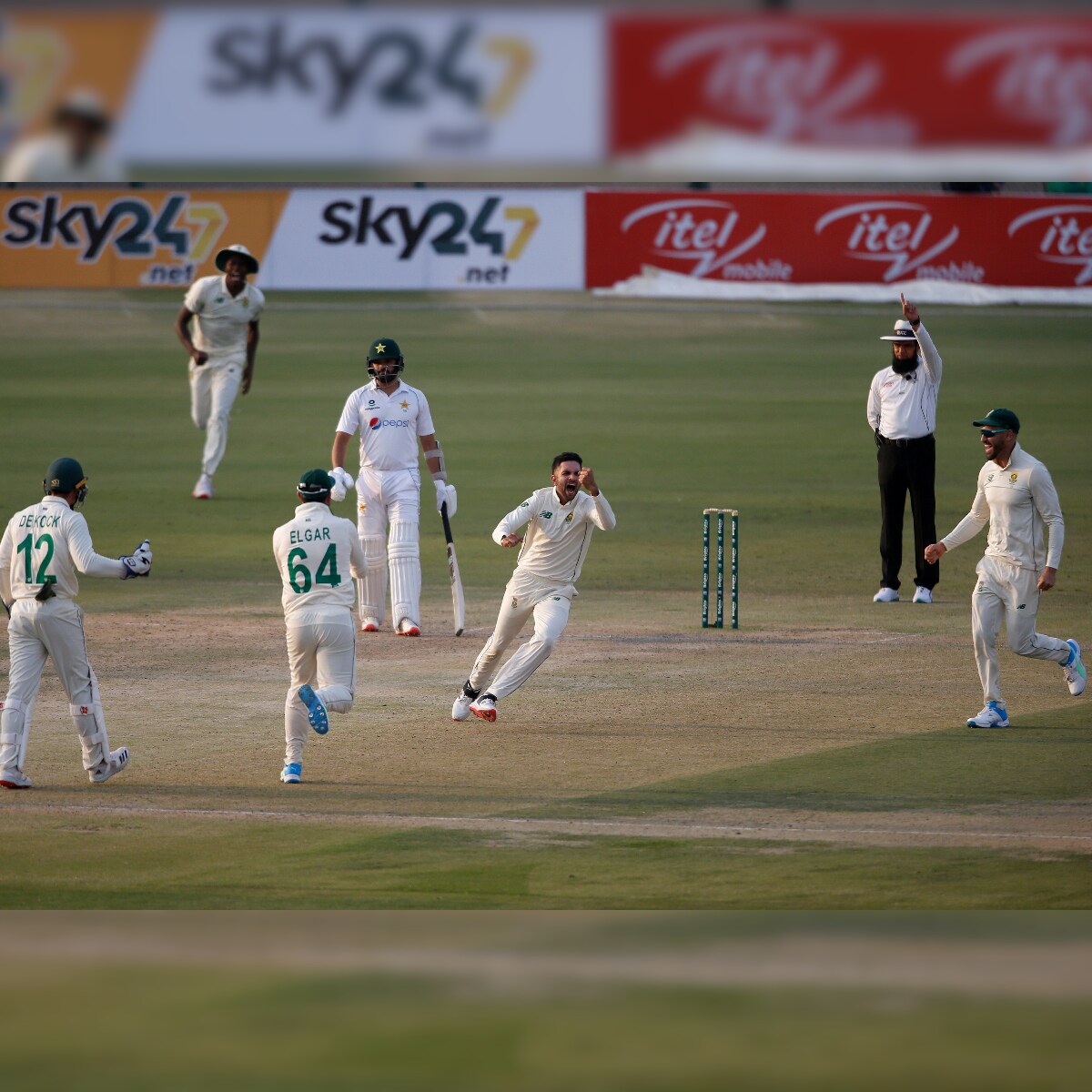 Pakistan Vs South Africa Live Score 1st Test In Karachi Hosts Eye Recovery After Kagiso Rabada Assault