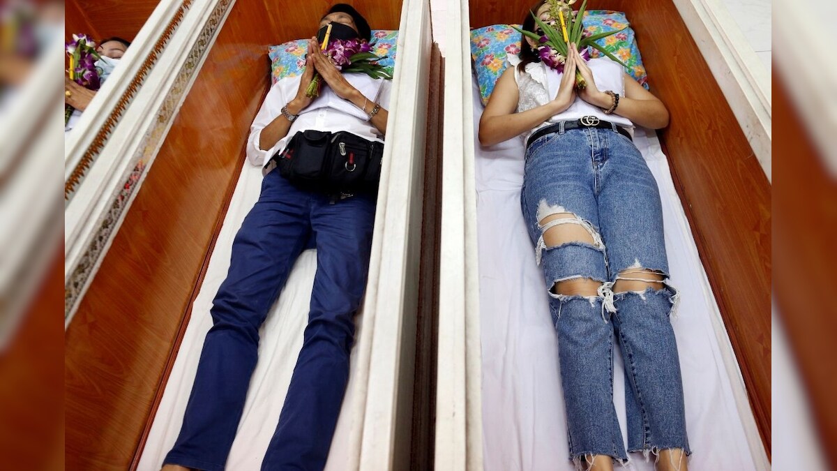 Aiming for a Better Future: Thai People Perform Mock Funerals Hoping for a Fresh Start