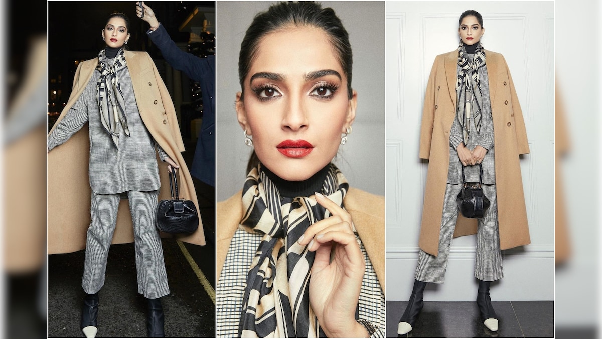 Sonam Kapoor Painting the Town Red with Her Stylish Oversized Coats ...