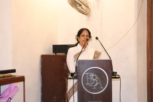 Justice Pushpa Ganediwala (Image: Bombay Bar Association) 