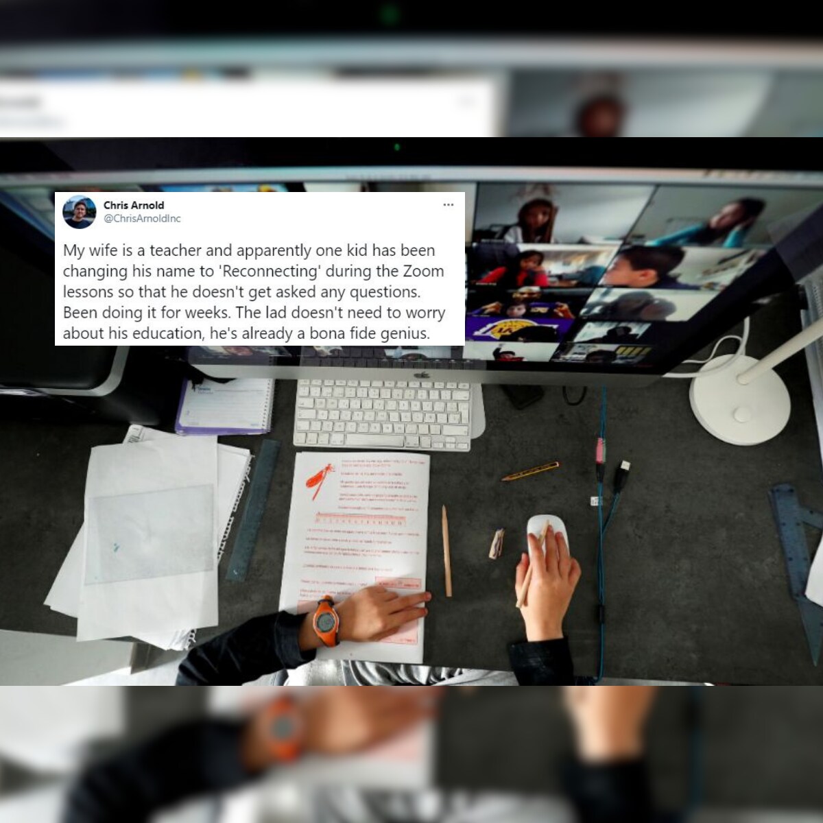 Student Renames Himself Reconnecting On Online Class Internet Is Calling Him Bonafide Genius Student Renames Himself Reconnecting On Online Class Internet Is Calling Him Bonafide Genius