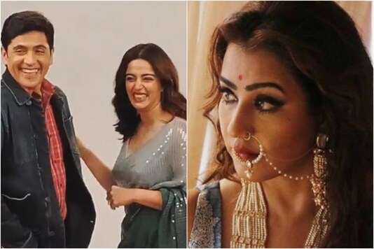 Nehha Pendse with Aasif Sheikh (L)