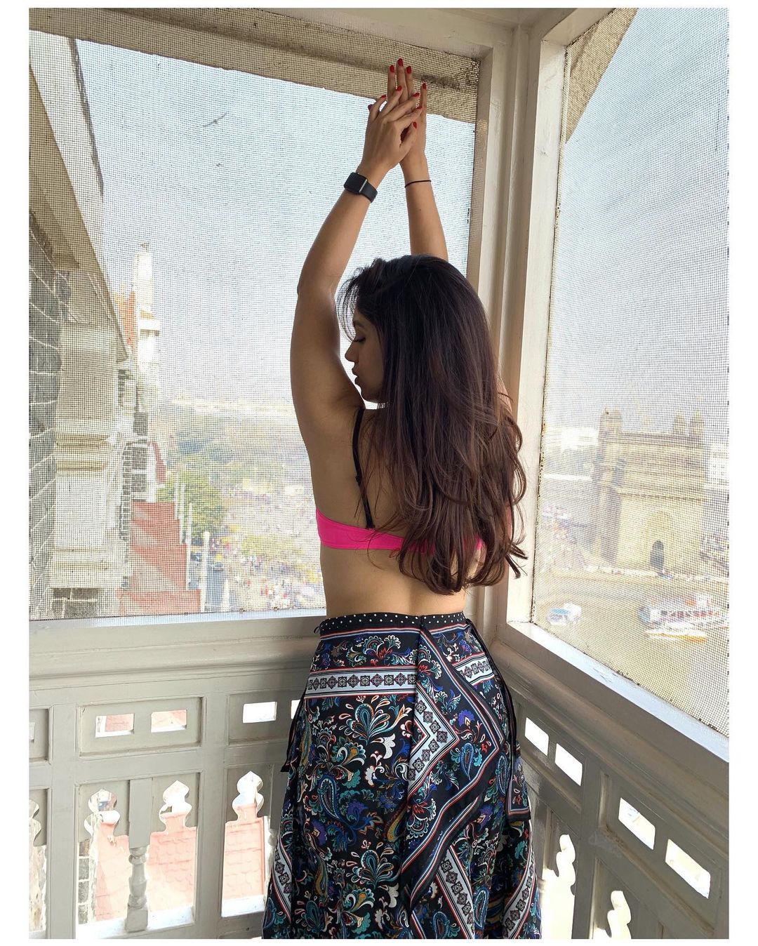  Bhumi Pednekar goes topless and poses for her fans. (Image: Instagram)