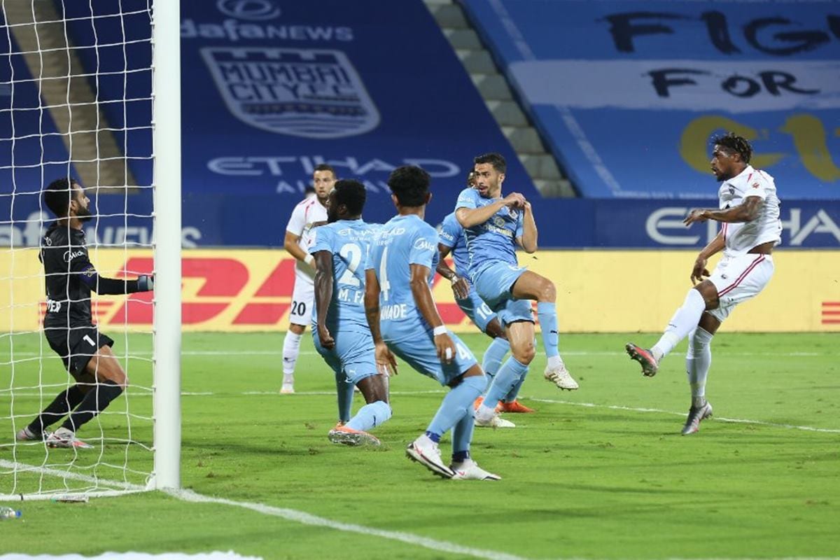 ISL 2020-21 HIGHLIGHTS, Mumbai City FC vs NorthEast United FC: Deshorn Brown Double Sinks Mumbai, NEUFC win 2-1