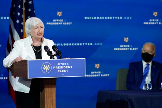 Biden's Pick To Lead Treasury Made Over $7M In Speaking Fees Biden's Pick To Lead Treasury Made Over $7M In Speaking Fees