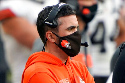 Stefanski Returns To Browns, Playoffs After COVID-19 Absence Stefanski Returns To Browns, Playoffs After COVID-19 Absence