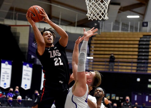 Ayayi Gets Zags' 1st Ever Triple-double In Rout Of Portland Ayayi Gets Zags' 1st Ever Triple-double In Rout Of Portland