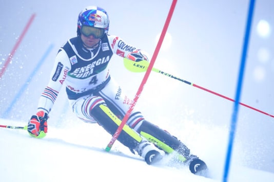 Chasing 1st Win Of Season, Noel Leads Slalom After 1st Run Chasing 1st Win Of Season, Noel Leads Slalom After 1st Run