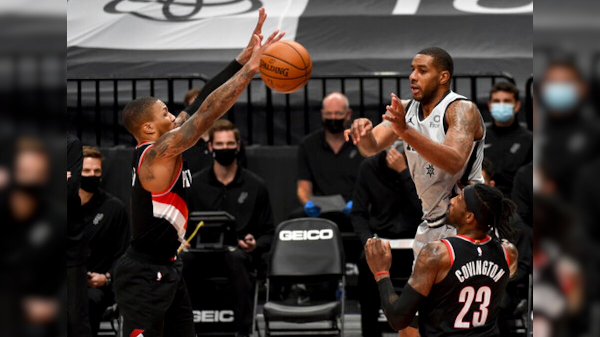 Aldridge, DeRozan Lead Spurs Over Trail Blazers 125104 News18
