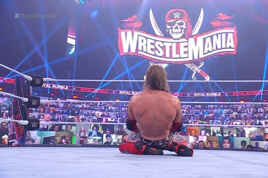 Edge wins WWE Royal Rumble (Photo Credtir: WWE)