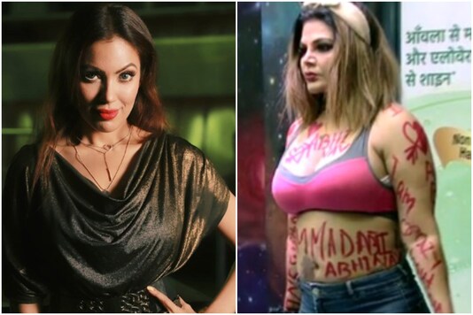 Mun Mun Dutta (L), Rakhi Sawant