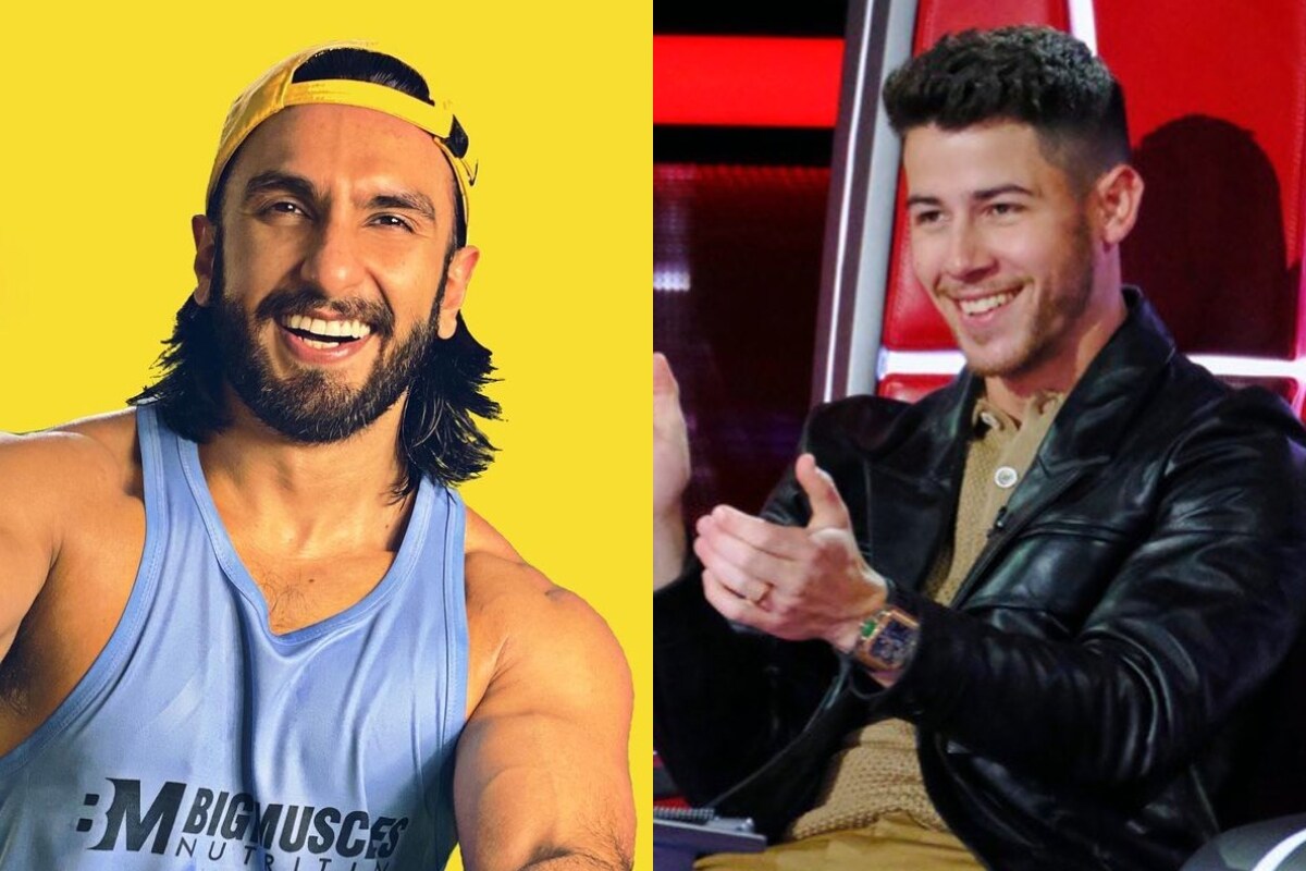 Nick Jonas is Fanboying Over Ranveer Singh and Fans Can't Stop Gushing Over Them - Vimarsana News