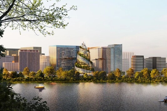 Amazon's Arlington headquarters building concept.
