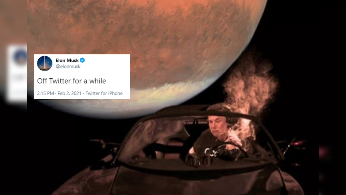 Elon Musk Announces Twitter Break and the Internet is Convinced Tesla CEO is off to Mars