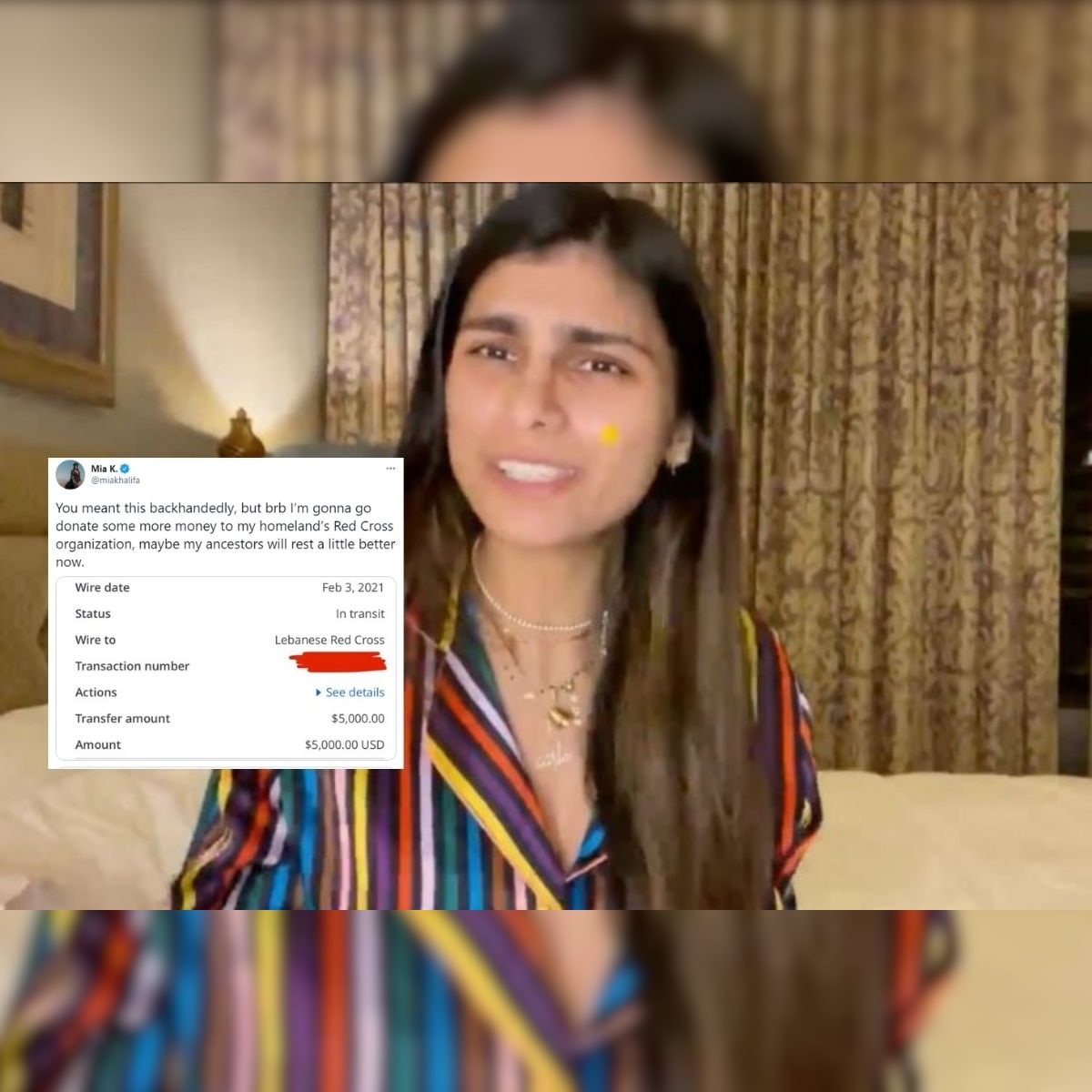 Anushaka Sharma Xnxx Image Download - Mia Khalifa Had a Savage Response to Haters, Donates $5,000 to Lebanon Red  Cross Organisation