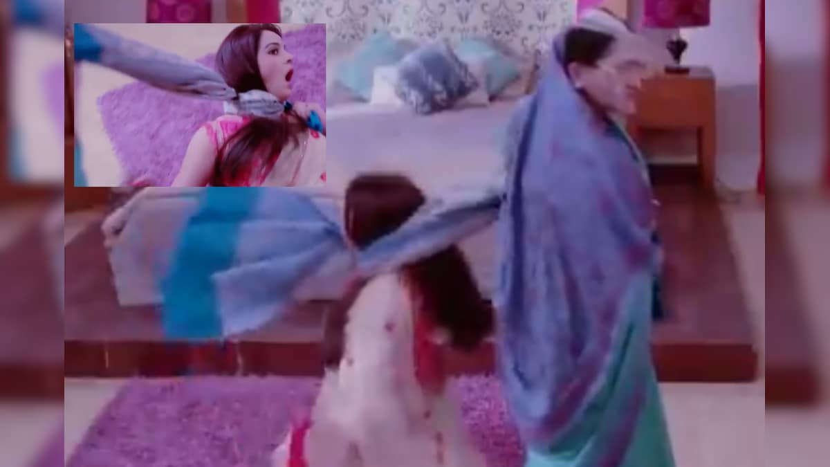 Indian Actress Choking on Shawl in Bizarre 'Sasural Simar Ka' Scene is Television at its Finest