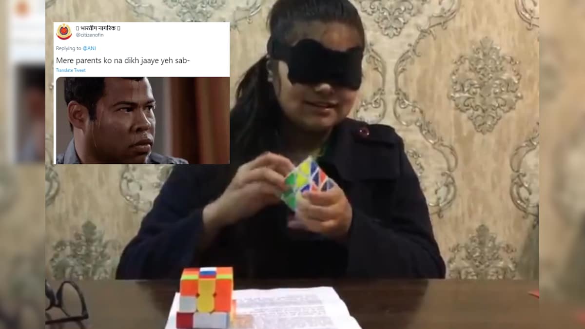 Meet 13-Year-old Tanishka Sujit, the Superkid from Indore Who Solves Rubik's Cube Blindfolded