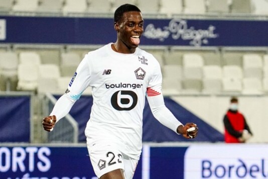 Lille's Timothy Weah (Photo Credit: Twitter)