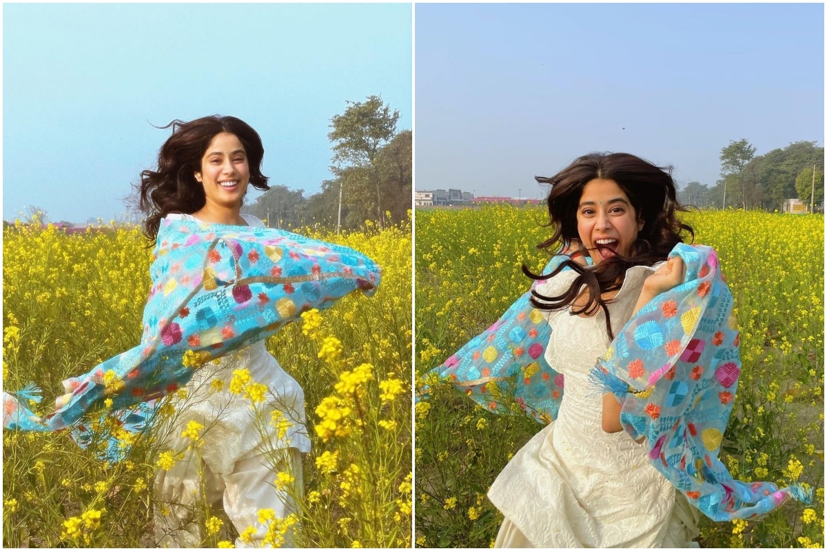 Janhvi Kapoor's Filmi Photo Shoot in Mustard Fields Gives Off Dilwale Dulhania Le Jayenge Vibes